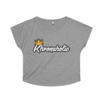 Khronaholic "CannaCrown" Collection Women's Tri-Blend Dolman Shirt
