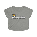 Khronaholic "CannaCrown" Collection Women's Tri-Blend Dolman Shirt