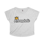 Khronaholic "CannaCrown" Collection Women's Tri-Blend Dolman Shirt